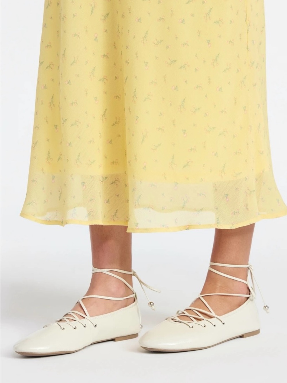 NWT No Boundaries Corset Ballet flats